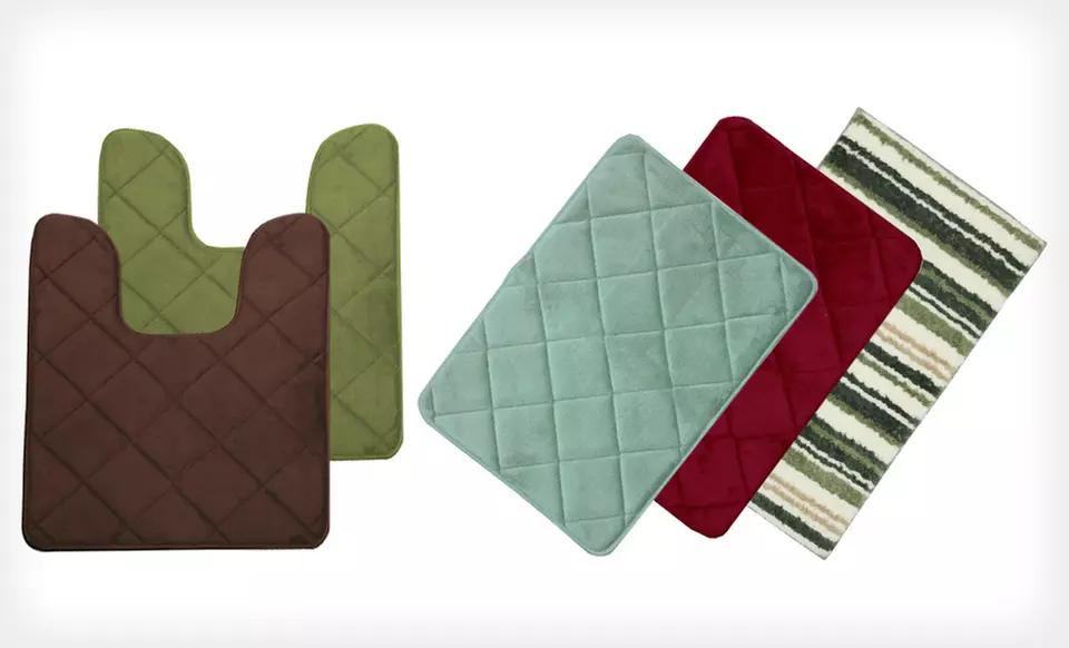 Mohawk Home Memory-Foam Bathmat Sets (Up to 77% Off). 16 Options Available. Free Shipping and Free Returns. - Primary Image