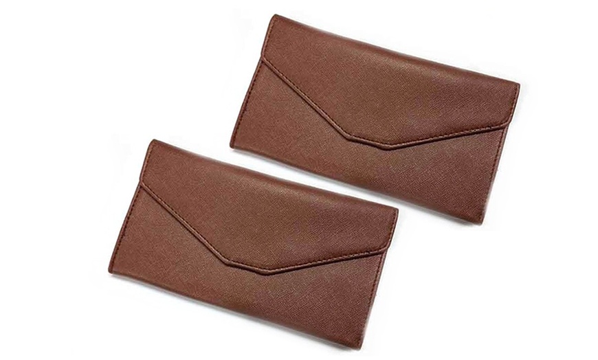 Image 8: Women's Multi-Compartment Envelope Wallet