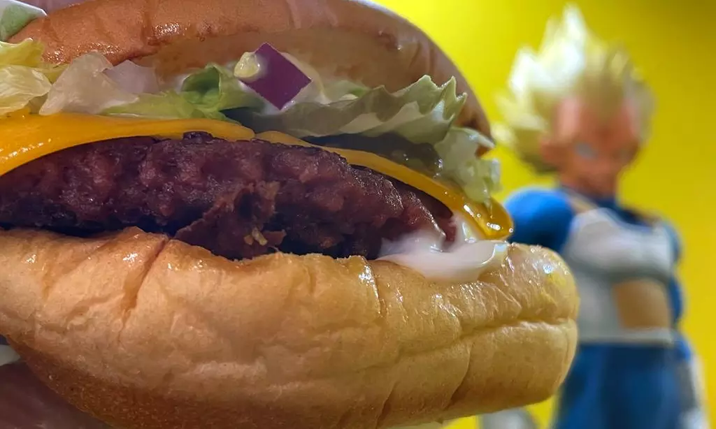 Burger du jour avec frites et boisson à Goku Burger, Colombes
