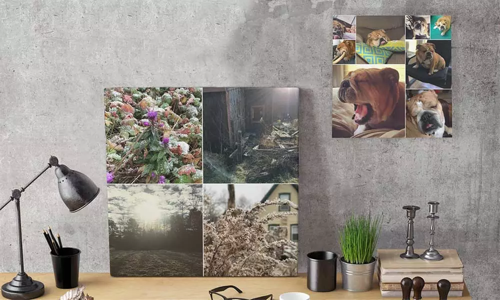 Customizable Instagram Canvas from Collage.com (Up to 85% Off). Five Options Available.  - Primary Image