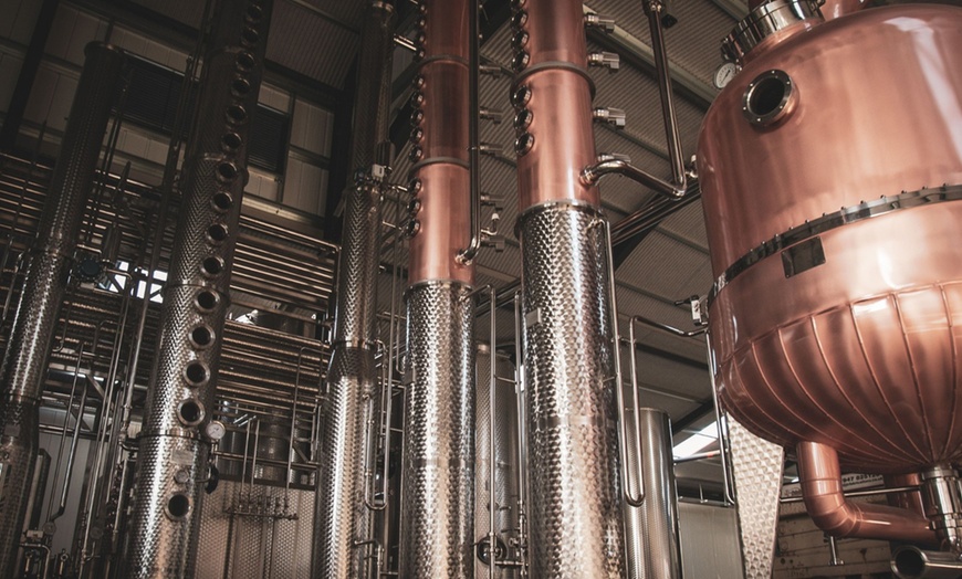 Image 2: Distillery Tour With Tutored Tasting and Drink for One, Two or Four
