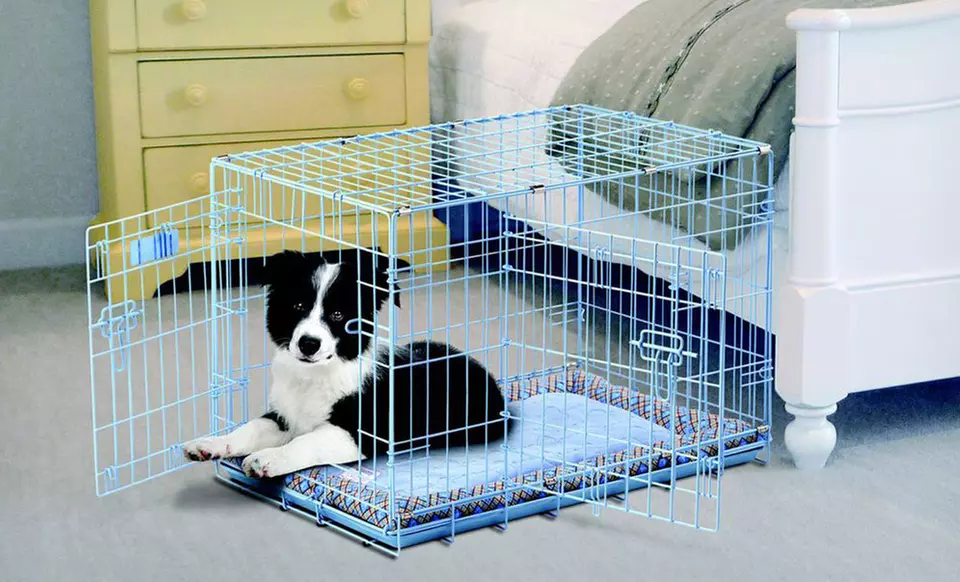 ProValu Pet Crates or SnoZZy Crate Bumper Beds (Up to 36% Off). Two Colors Available. Free Shipping and Returns. - Primary Image