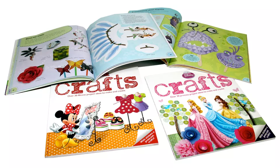 Four Disney Craft Book Set - Second Medium