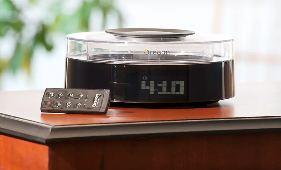 $69.99 for an Oregon Scientific Aroma Diffuser and Sound Therapy Clock ($109.99 List Price). Free Shipping and Returns. - Second Medium