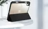 Clear Back Case for iPad mini 6 with Pencil Holder, Slim Stand Shockproof Cover