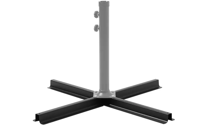 Image 12: 3M Cantilever Parasol with Base 