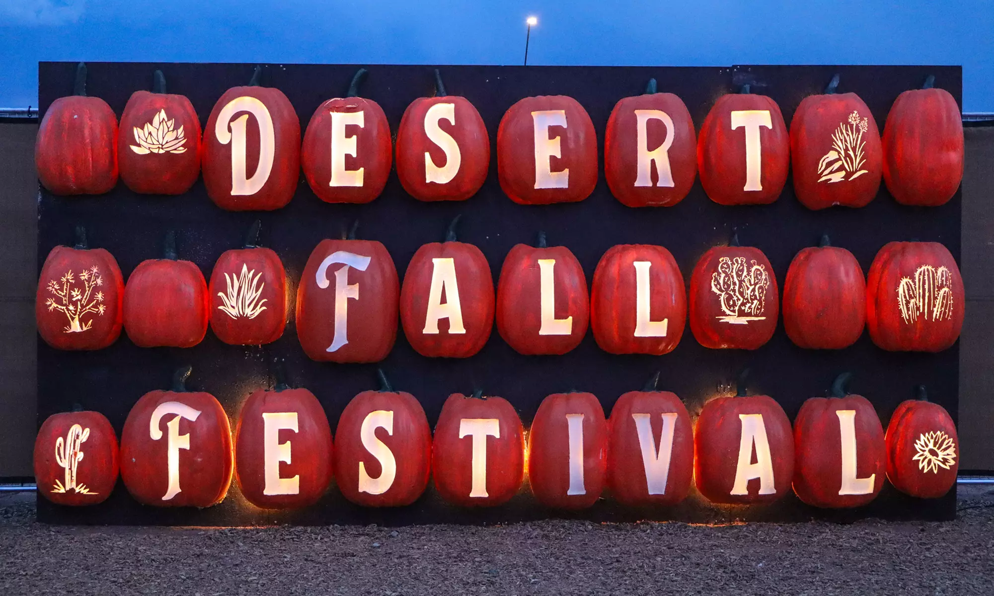 The Desert Fall Festival (September 26 - November 1)