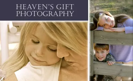 $45 for Photo Session and Framed Canvas Print with Heaven’s Gift Photography (Up to $245 Value) - Primary Image