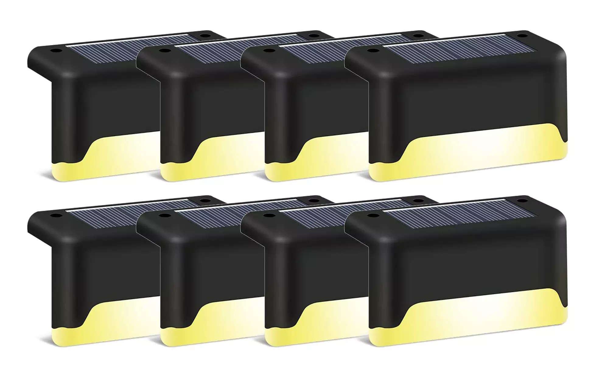 Solar Deck Lights Waterproof Led Solar Lamp for Outdoor Stairs Step Fences