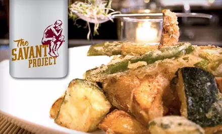 $20 for $40 Worth of Gourmet Cuisine at The Savant Project - Primary Image