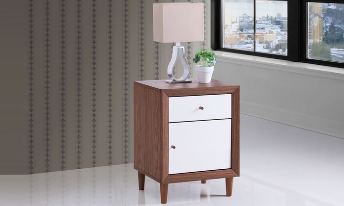 Mid Century Modern Nightstand Groupon Goods