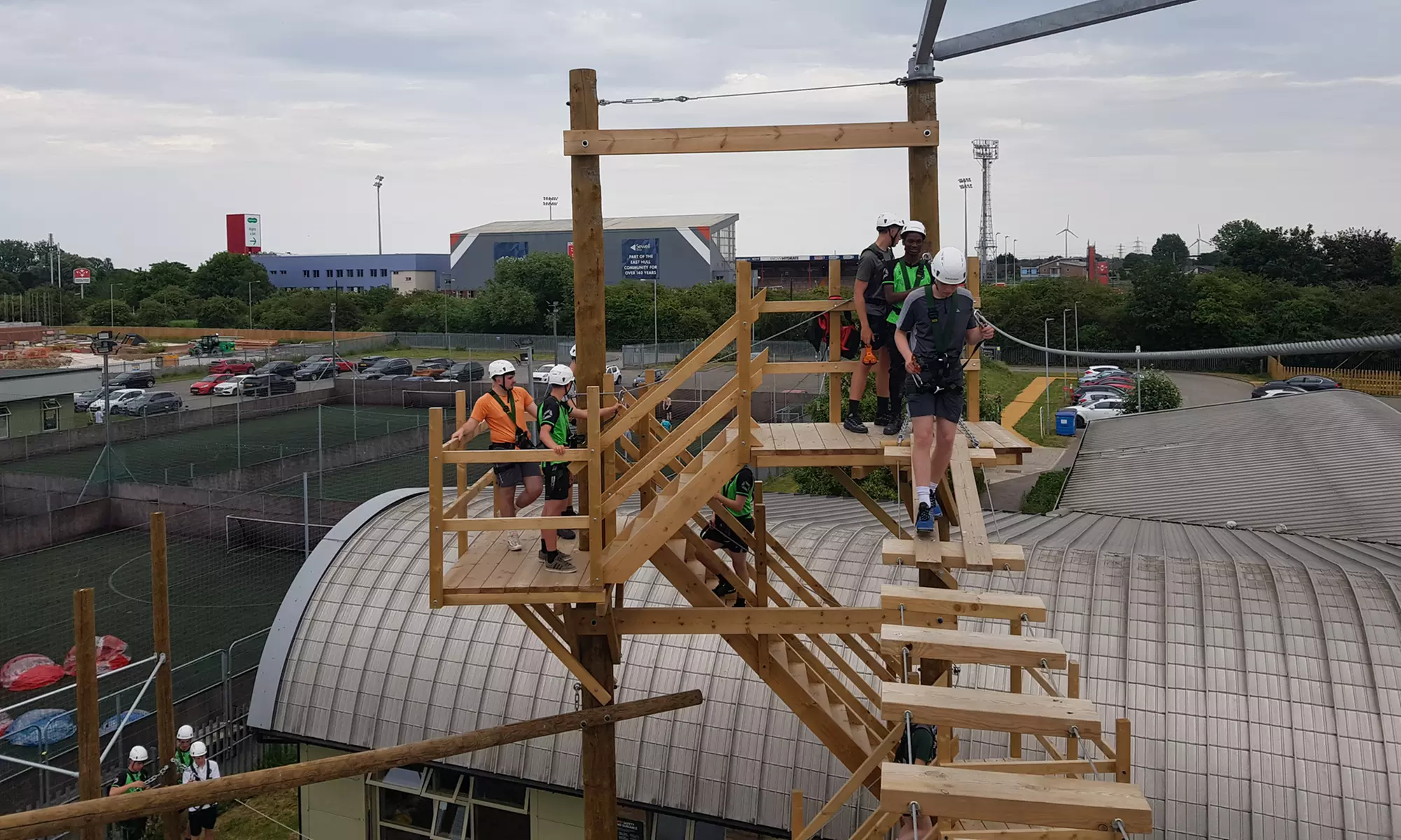 Get ready for Hull Adventure's 30 or 90-Minute High Rope