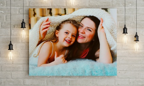 Toiles photo personnalisées avec format au choix, en ligne sur Printerpix