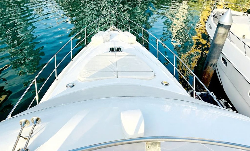 Image 1: Private Yacht Adventures with Skyline/Landmark Views
