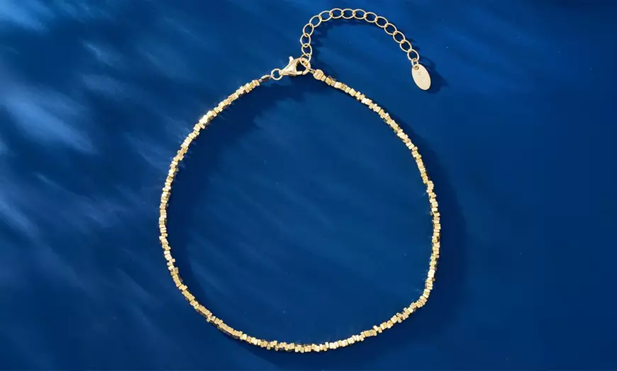 Image 5: Tobillera de plata