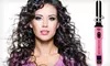 $48 for a Perfect Pink, Heavenly Violet, or Satin Black EZ Curler with Heatproof Pouch and Styling Comb ($79.99 Value). Ships in 10 to 14 business days. May not arrive by 12/24.