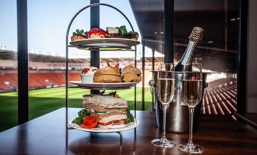 Image 1: Afternoon Tea at Blackpool FC Hotel