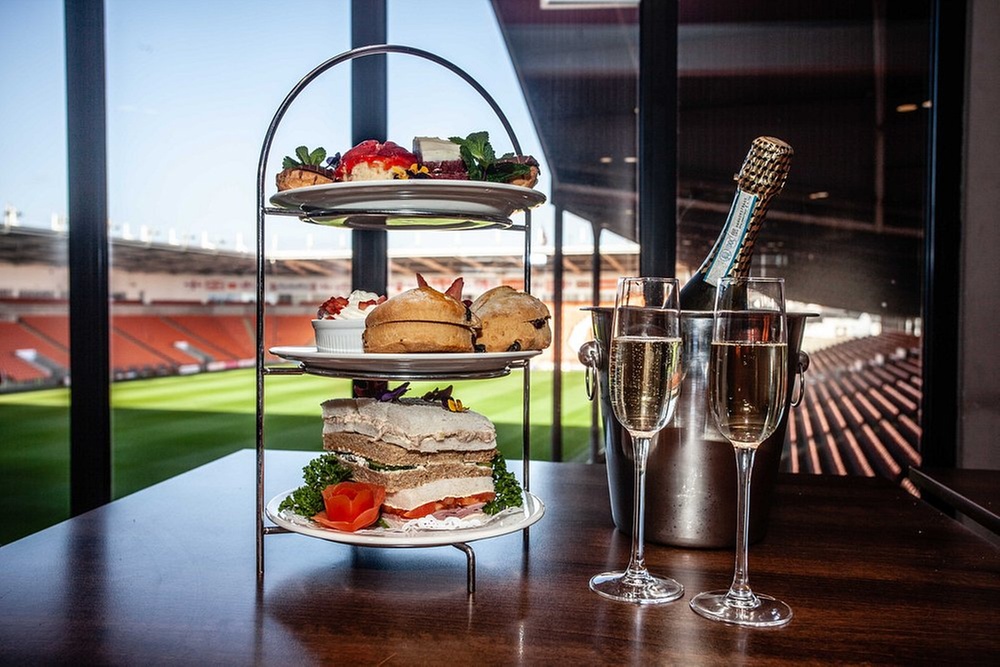 Afternoon Tea at Blackpool FC Hotel