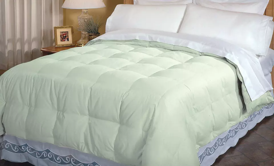 $39.99 for a Down-Blend Comforter ($100 List Price). 4 Colors Available. Free Shipping and Returns. - Primary Image