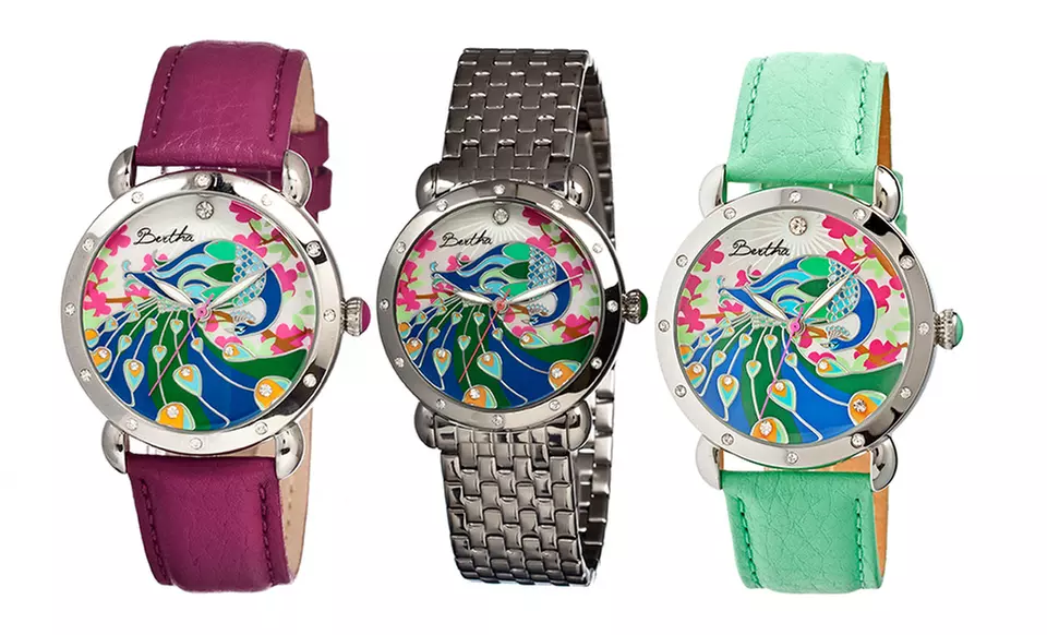 Bertha Didi Women's Mother-of-Pearl Watch - Primary Image