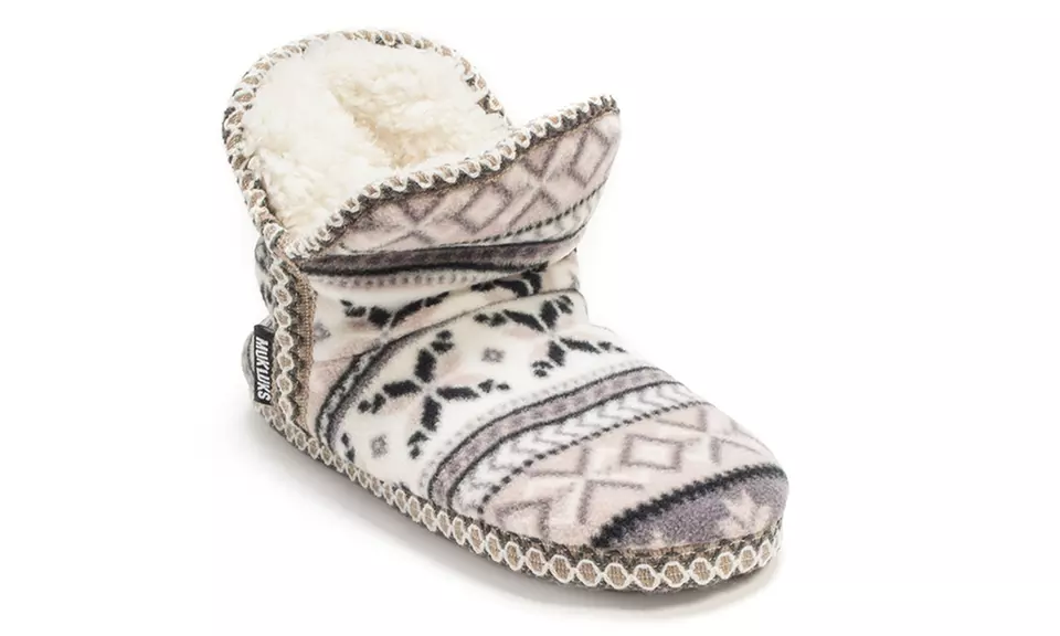 Muk Luks Amira Women's Fleece Slippers - Second Medium