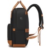 Image 12: Kono Casual Contemporary Backpack w/ Laptop Sleeve Daypack School Bag