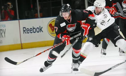 Five-Game Ticket Package for Two for Charlotte Checkers Home Games at Time Warner Cable Arena ($120 Value) - Primary Image