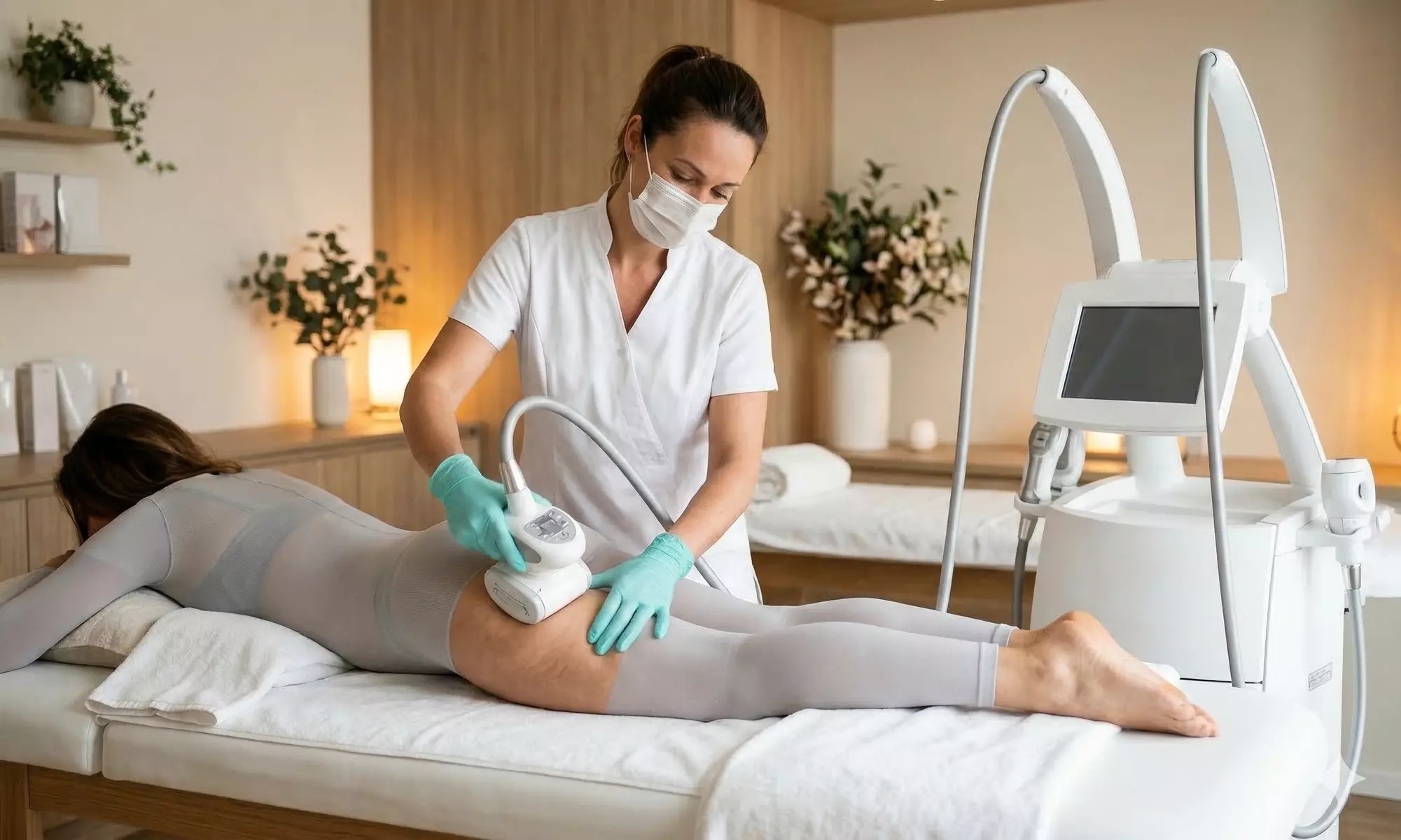 Soin minceur mécanique : 1, 3 ou 5 séances d'environ 1h sur une zone au choix (jusqu'à 58% de remise) - Primary Image