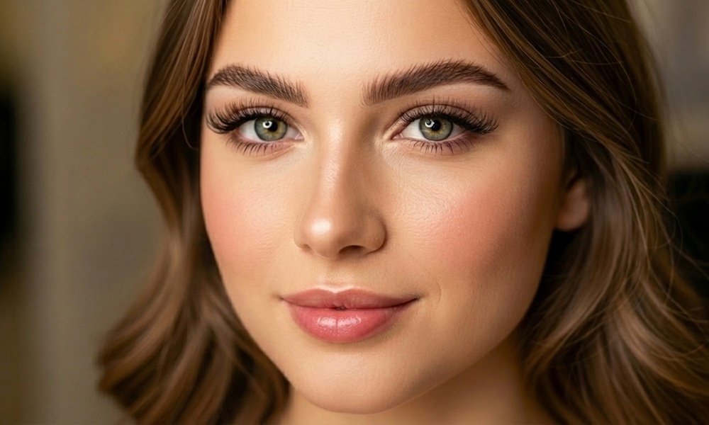Hand-Crafted Hybrid Lash Extensions & Brow Tint for Enhanced Beauty