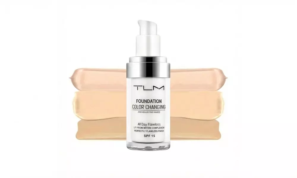 Kleurveranderende foundation van 30 ml. van het merk TLM