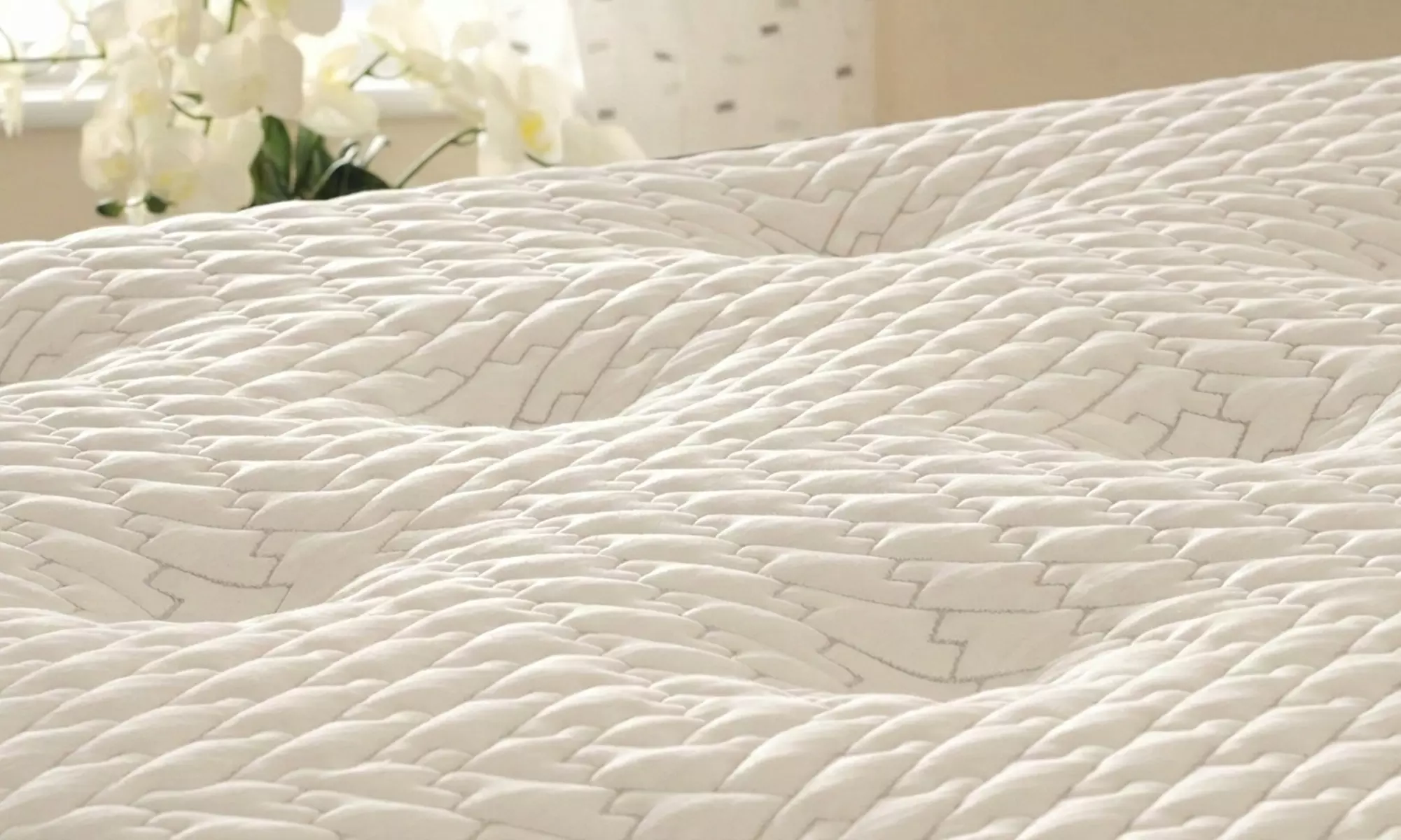 Jigsaw Pocket Sprung Mattress with Wool & Memory Foam - 23cm Deep