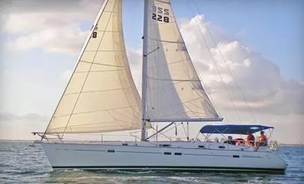 $399 for a Five-Hour, Half-Day Charter for Up to Six People from Carlin Sailing in Key Biscayne (Up to $763 Value) - Primary Image