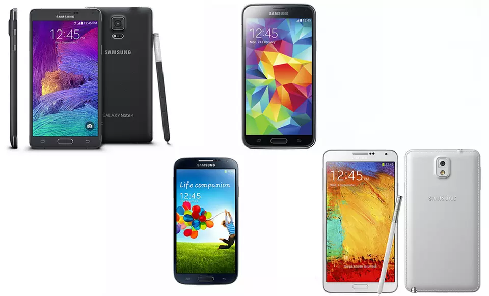 Samsung Galaxy S4, S5, Note 3, and Note 4 Smartphones (GSM Unlocked) (Refurbished) - Primary Image