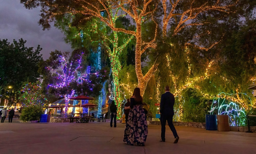 Image 10: ZooLights Night Time Admission Tickets at Phoenix Zoo