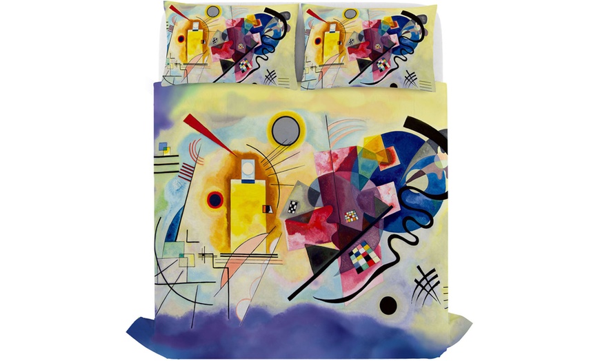 Image 22: Parure letto matrimoniale Sogni d'Autore in 100% cotone Made in Italy