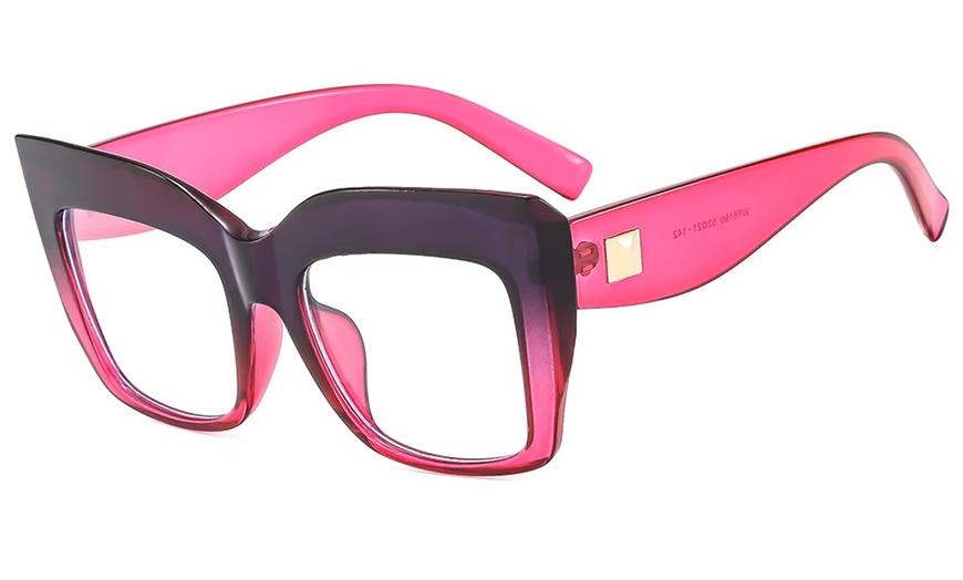 Image 9: Plastic Eye Glasses Frames Spectacles