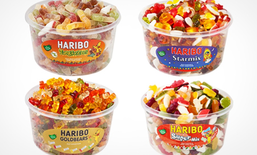 Image 1: 1.125kg Haribo Sweet Tubs