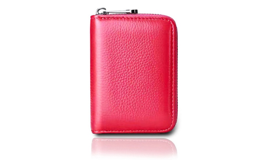 Image 2: Portacarte a fisarmonica per 18 tessere