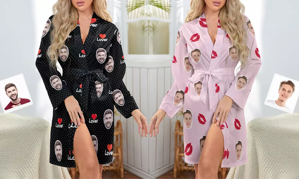 Shop personalized Valentine’s gifts at Justyling — Custom Socks, T‑shirts, Pajamas & Robes, Up to 88% Off