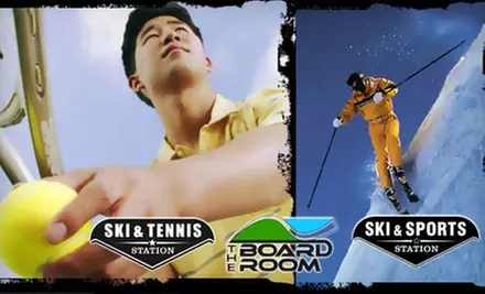 $25 for $50 Worth of Sporting Equipment and Activewear at Ski & Tennis Station, Ski & Sport Station, or The Board Room - Primary Image