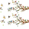 Image 8: Adhesivo para ventanas, pájaros en una rama