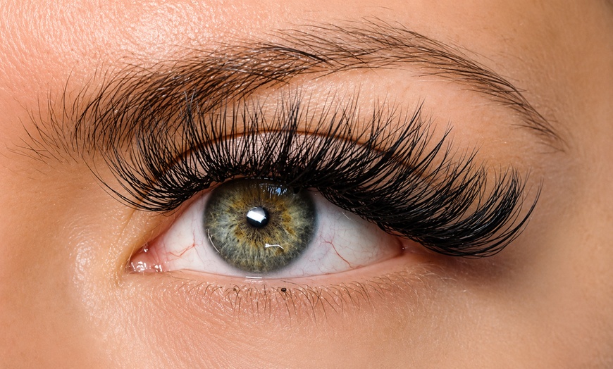 Image 7: Full Set Eyelash Extension with Brow Tint, Complimentary Aftercare Kit