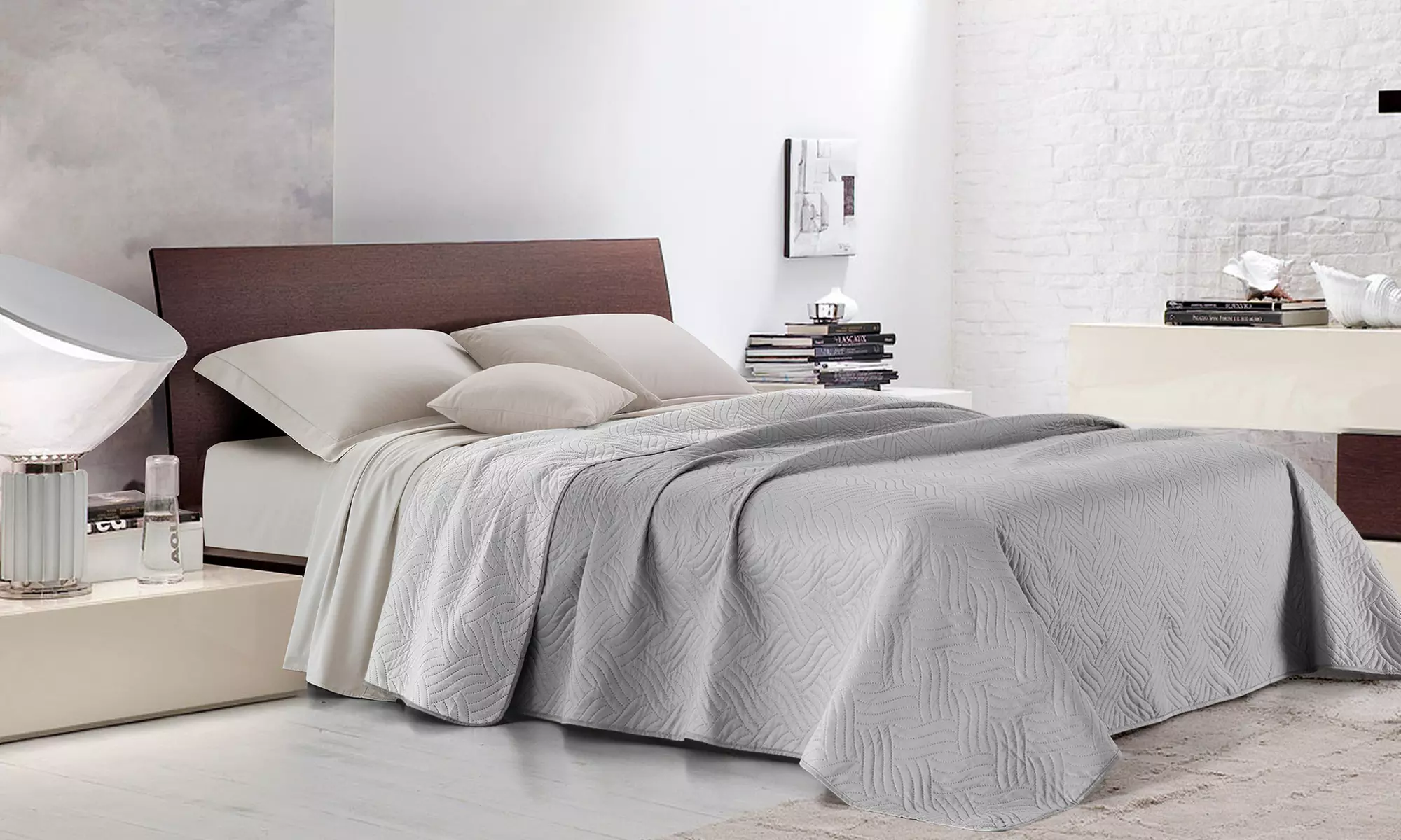 Reversible Peach Skin Bedspread