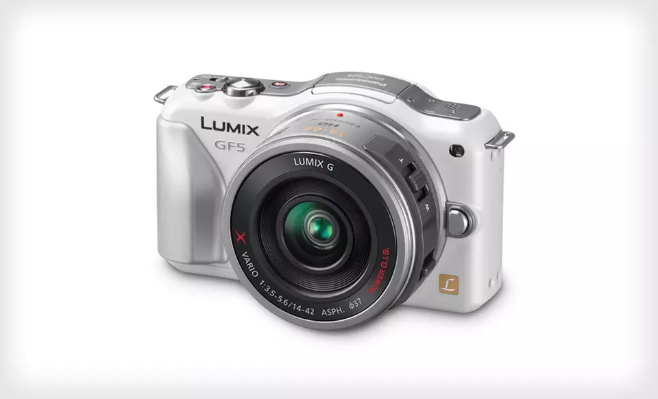 $399 for Panasonic GF5X Camera with Power Zoom Lens Kit ($749.99 List Price). 3 Color Choices. Free Shipping & Returns. - Second Medium