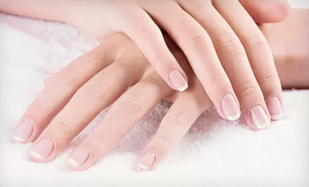 Hot-Stone Pedicure with Optional Shellac Manicure or Two Hot-Stone Pedicures at Waterford Nails & Spa (Up to 51% Off) - Primary Image