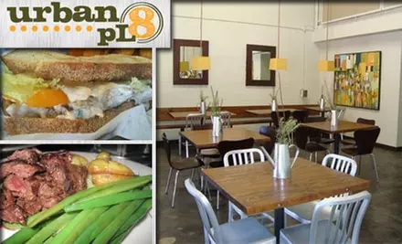 $10 for $25 Worth of Fresh Cuisine at Urban pL8 - Primary Image