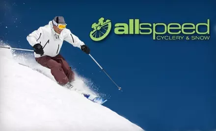 $12 for a Basic Ski Tune-Up at Allspeed Cyclery & Snow ($30 Value) - Primary Image