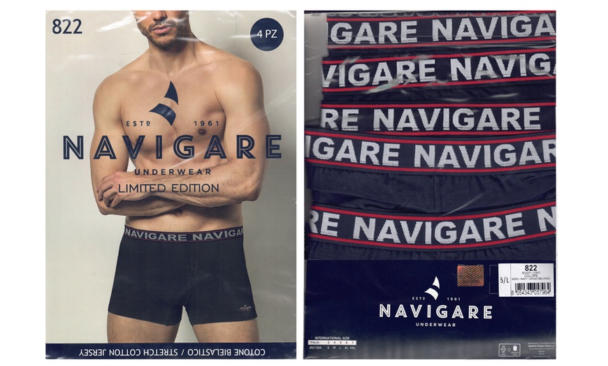 Image 4: Lot de 4 ou 8 boxers Azzeta Navigare