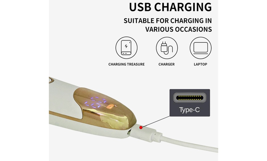 Image 4: 5-in-1 Rechargeable Electric Shaver