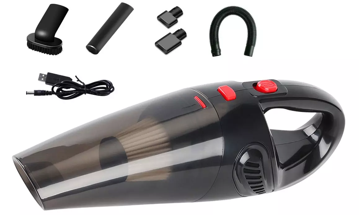 120W  Rechargeable Cordless Wet and Dry Portable Car or Home Vacuum Cleaner